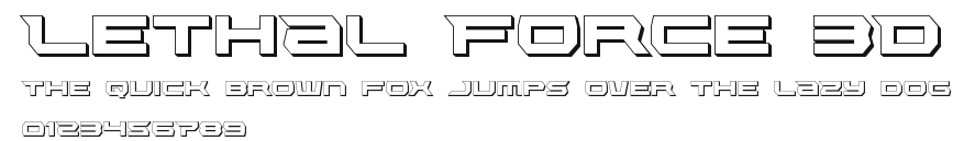 Lethal Force 3D Preview
