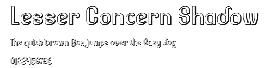 Lesser Concern Shadow Preview