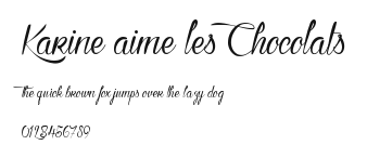 Karine aime les Chocolats Preview
