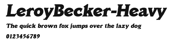 LeroyBecker-Heavy Preview