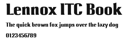 Lennox ITC Book Preview