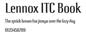 Lennox ITC Book Preview