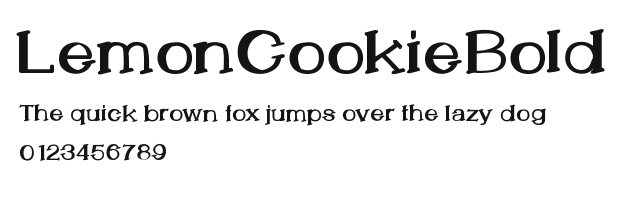 LemonCookieBold Preview