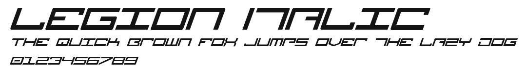 Legion Italic Preview