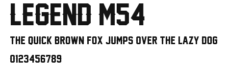 Legend M54 Preview