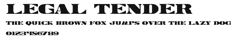 Legal Tender Preview