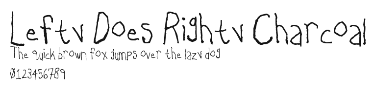 Lefty Does Righty Charcoal Preview