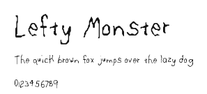 Lefty Monster Preview