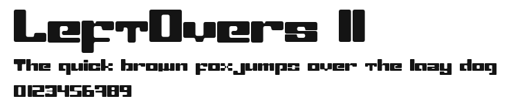 LeftOvers II Preview