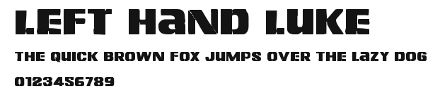 Left Hand Luke Preview