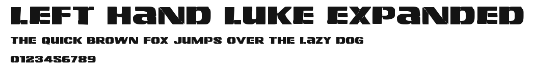 Left Hand Luke Expanded Preview
