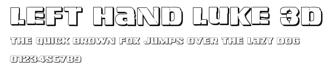 Left Hand Luke 3D Preview
