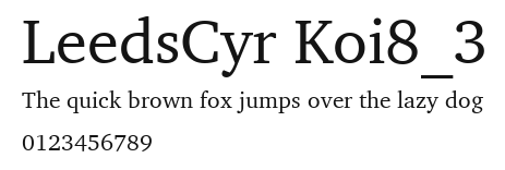 LeedsCyr Koi8_3 Preview