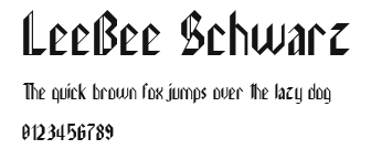 LeeBee Schwarz Preview