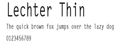 Lechter Thin Preview
