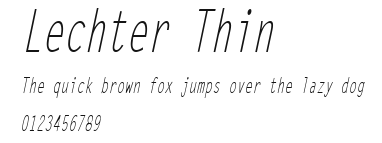 Lechter Thin Preview