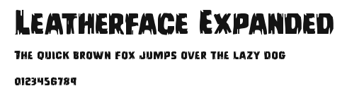 Leatherface Expanded Preview
