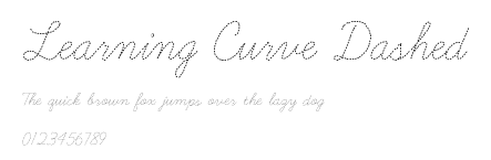 Learning Curve Dashed Preview
