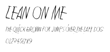 Lean on me Preview