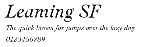 Leaming SF Preview