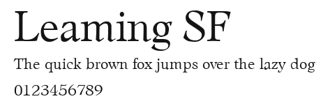 Leaming SF Preview