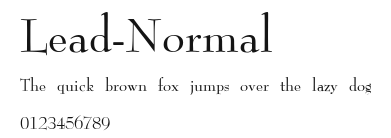 Lead-Normal Preview