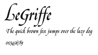 LeGriffe Preview