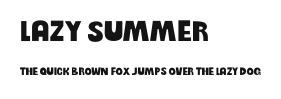 Lazy Summer Preview