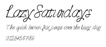 LazySaturdays Preview