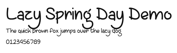 Lazy Spring Day Demo Preview