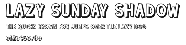 Lazy Sunday Shadow Preview