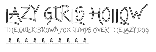 Lazy Girls hollow Preview