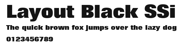 Layout Black SSi Preview