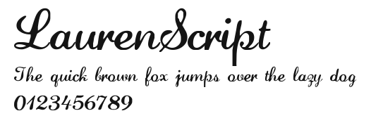 LaurenScript Preview