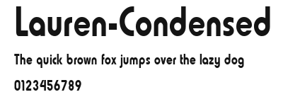 Lauren-Condensed Preview