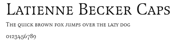 Latienne Becker Caps  Preview