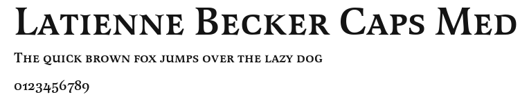Latienne Becker Caps Med Preview