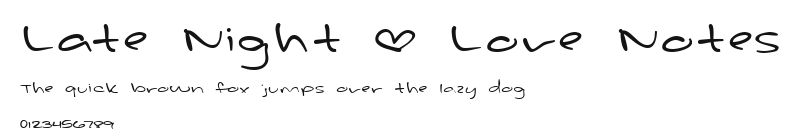 Late Night * Love Notes Preview