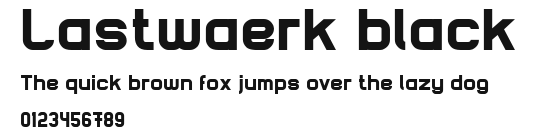 Lastwaerk black Preview