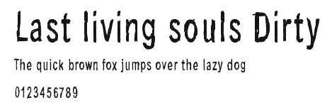 Last living souls Dirty Preview