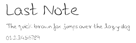 Last Note Preview