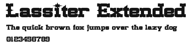Lassiter Extended Preview