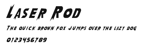 Laser Rod Preview