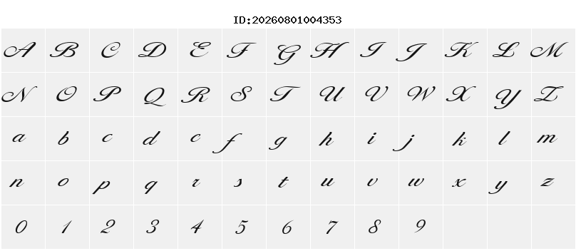 Character Map