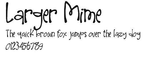 Larger Mime Preview