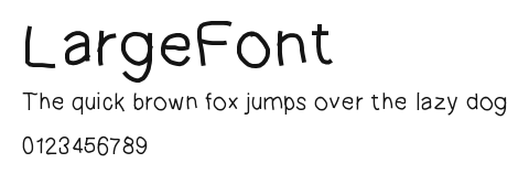 LargeFont Preview