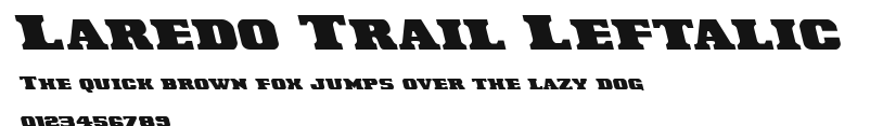 Laredo Trail Leftalic Preview