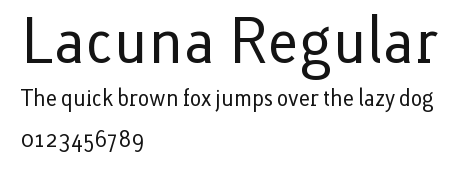 Lacuna Regular Preview
