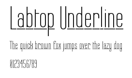 Labtop Underline Preview