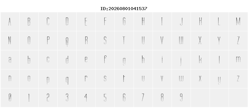 Character Map